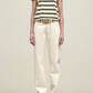 Kenzie T Shirt, Mink Stripe