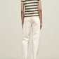 Kenzie T Shirt, Mink Stripe