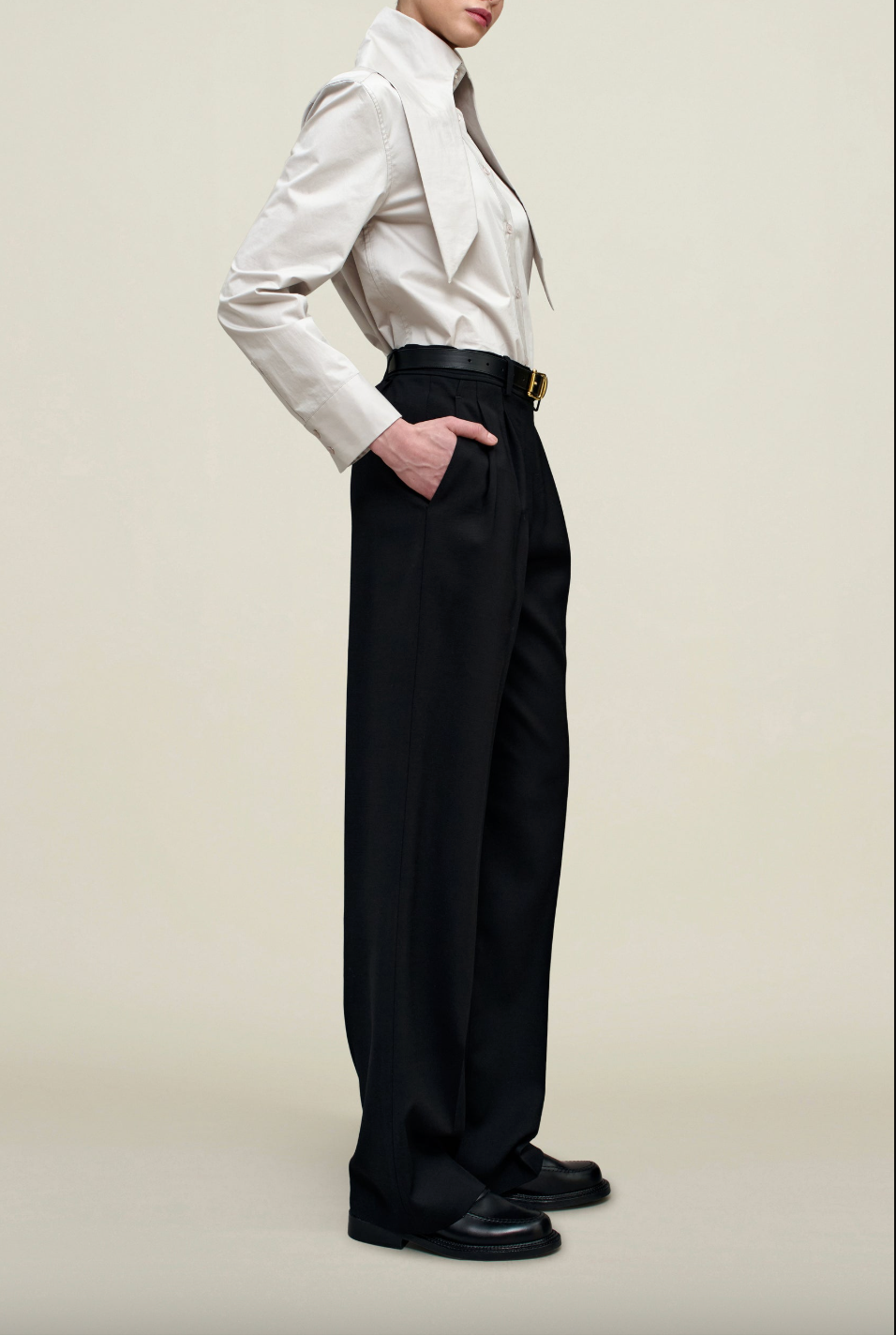 Renee Button Up, Silver