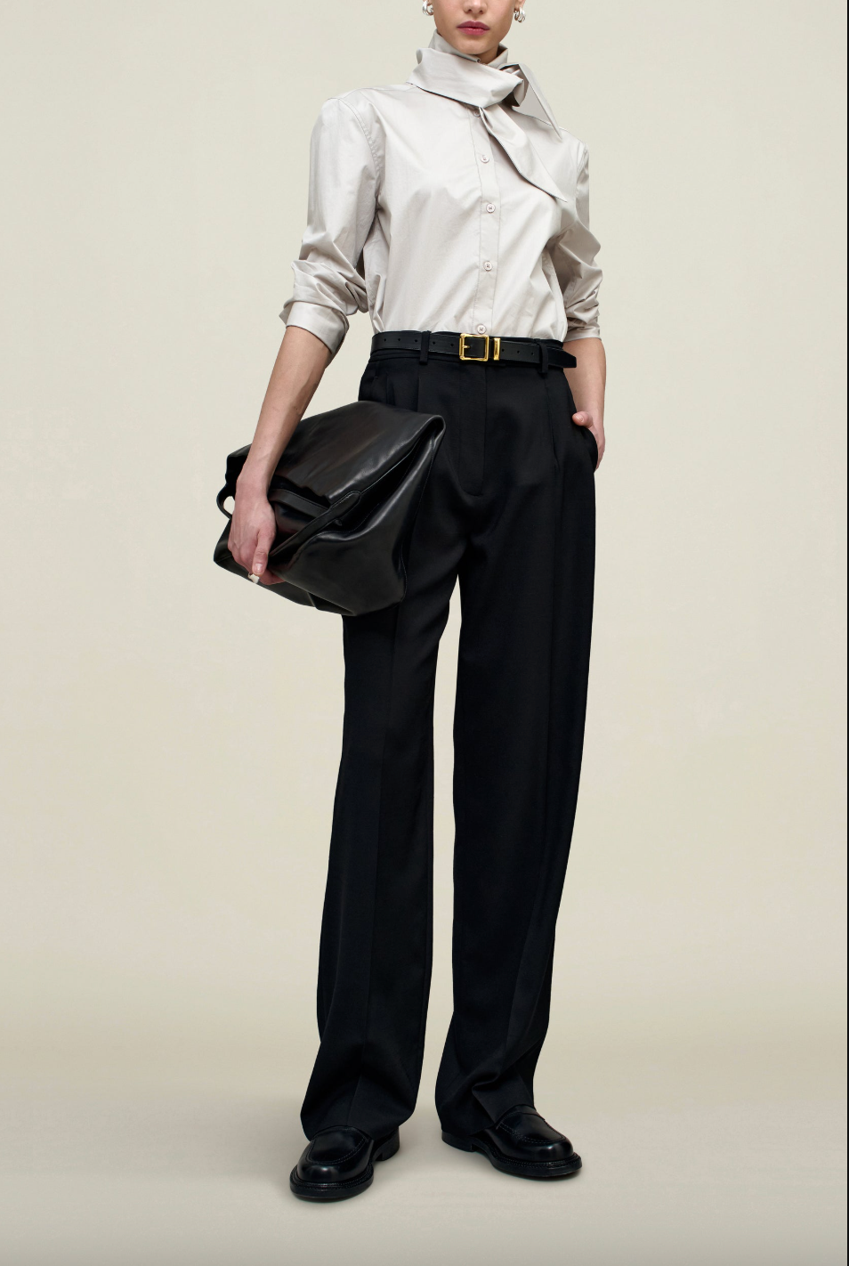 Renee Button Up, Silver