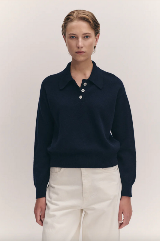 Edith Polo Shirt, Navy