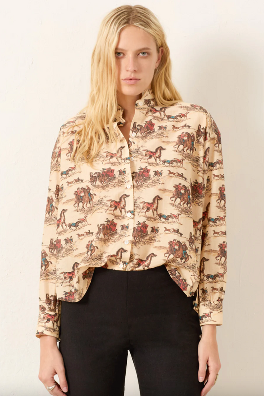 Kiki Canyon Cowboy Shirt, Nude Canyon