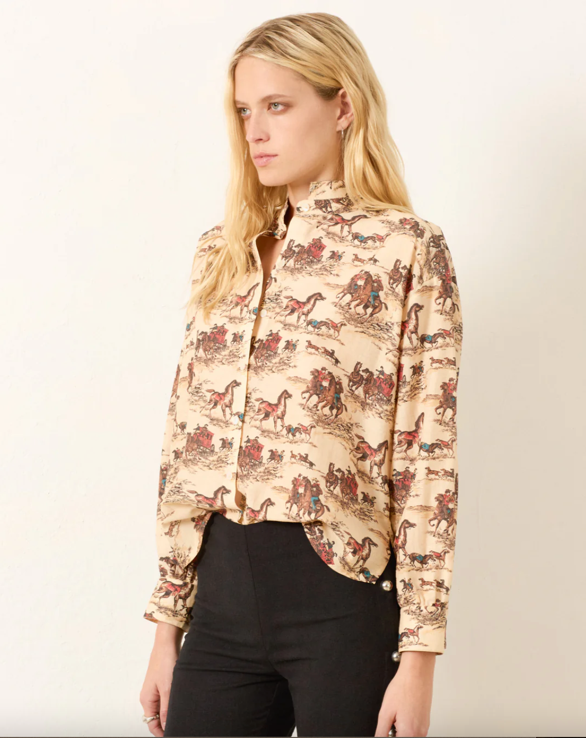 Kiki Canyon Cowboy Shirt, Nude Canyon