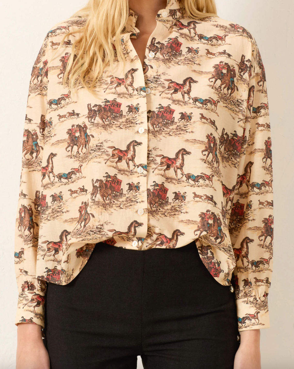 Kiki Canyon Cowboy Shirt, Nude Canyon