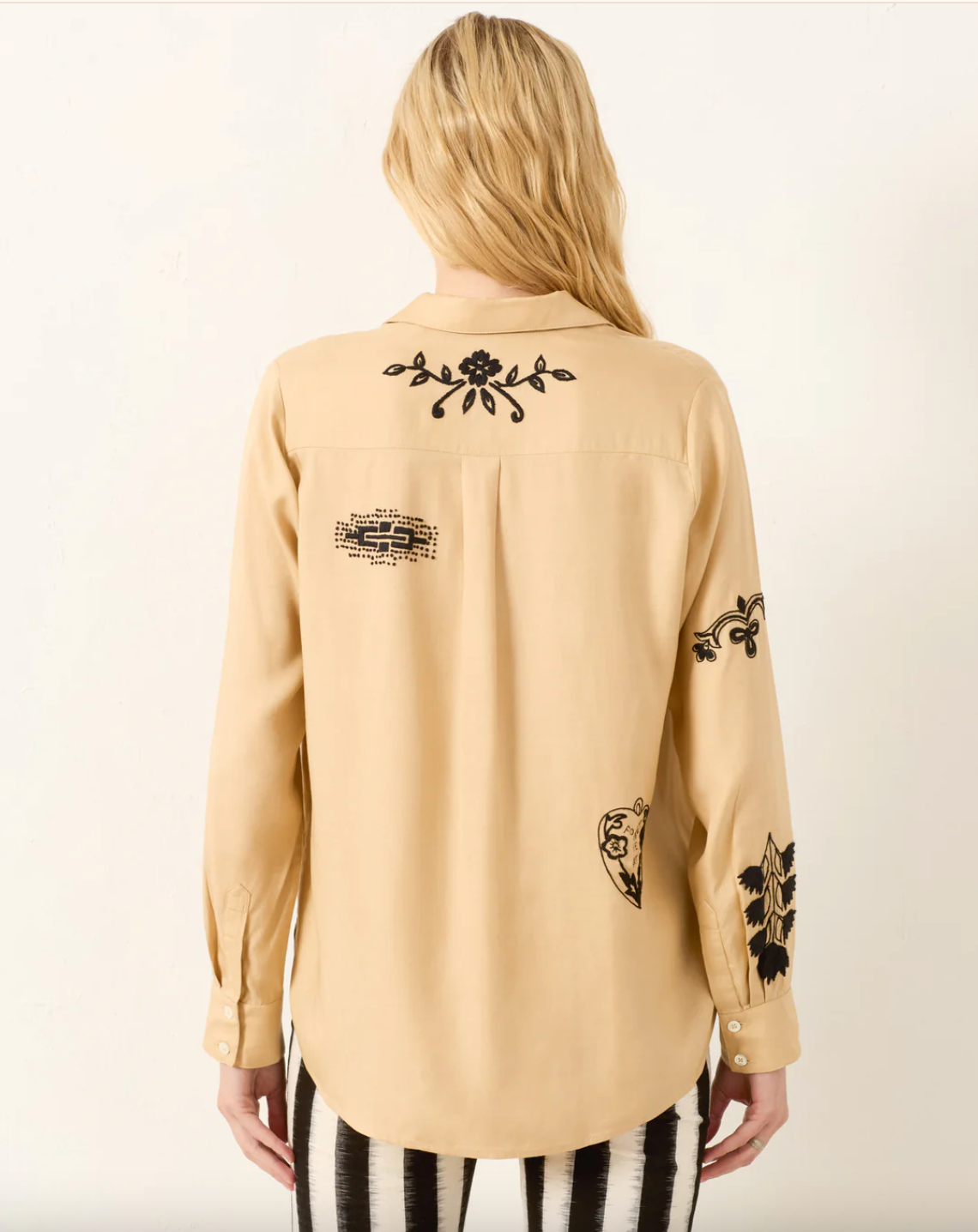 Patti Desert Tattoo Shirt, Nude Desert