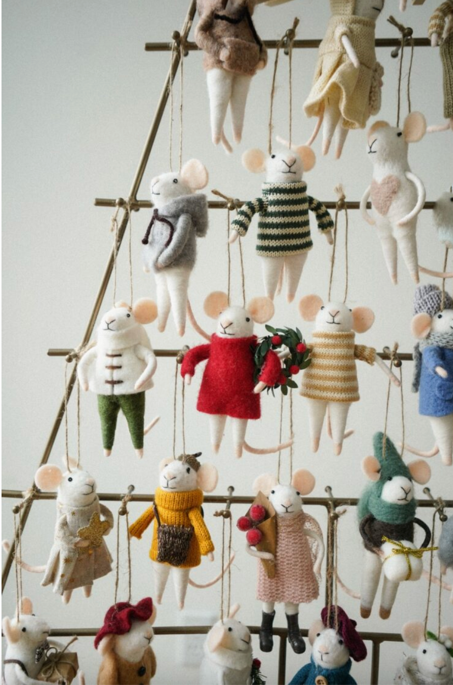 Frances Mouse Ornament