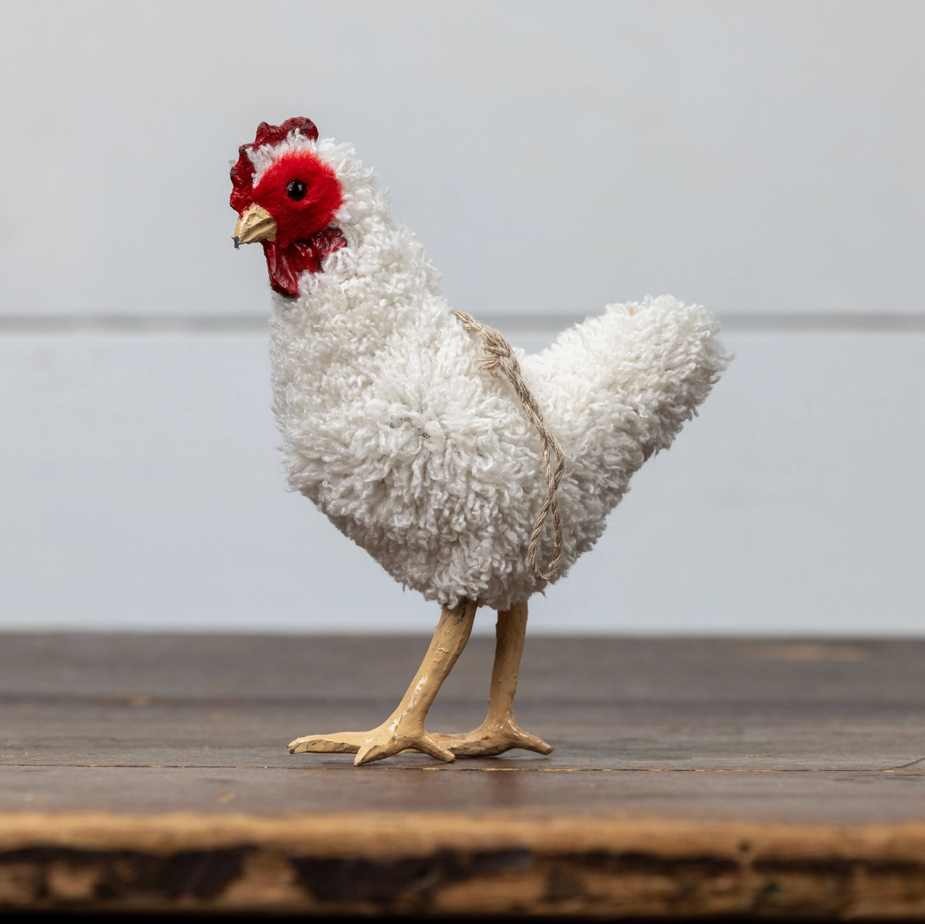 White Chicken Ornament