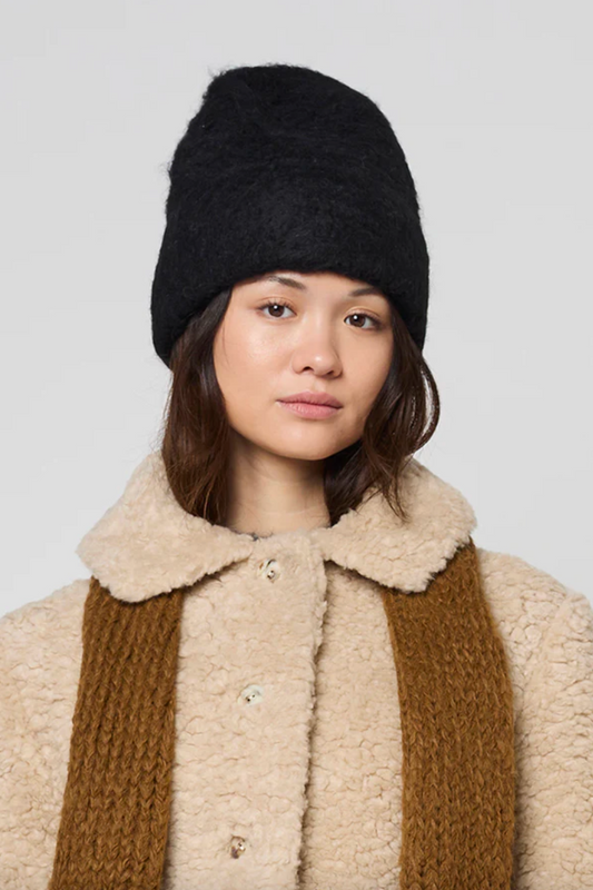 Brushed Beanie, Black