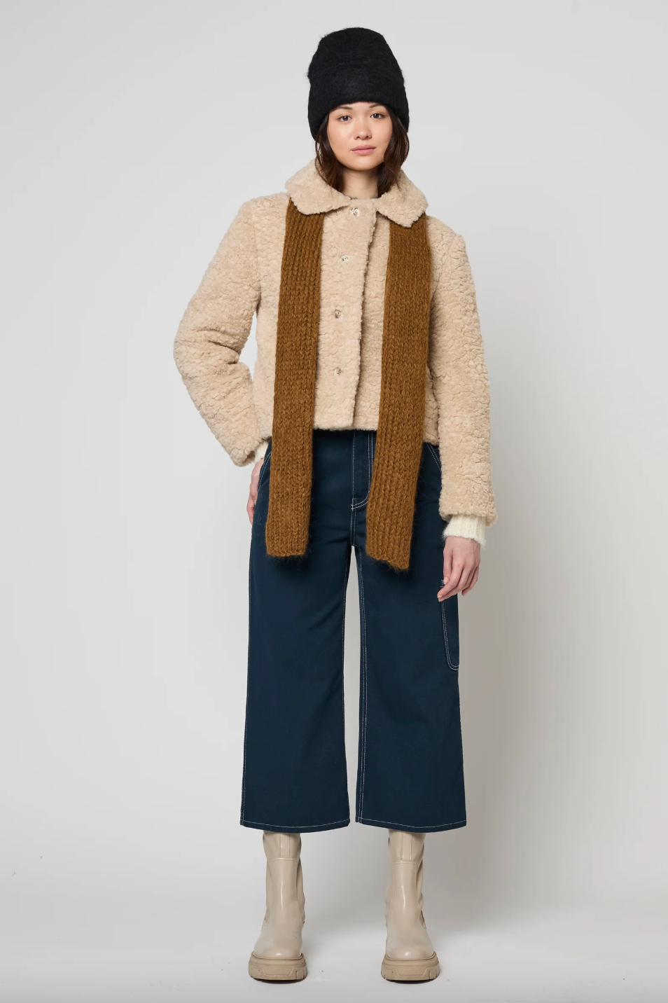 Brushed Beanie, Black