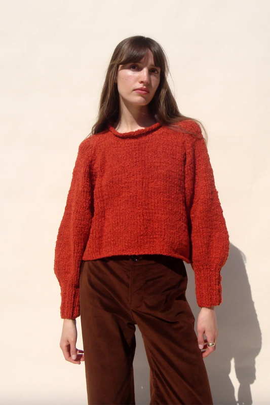 Nogu Hand Knit, Rust