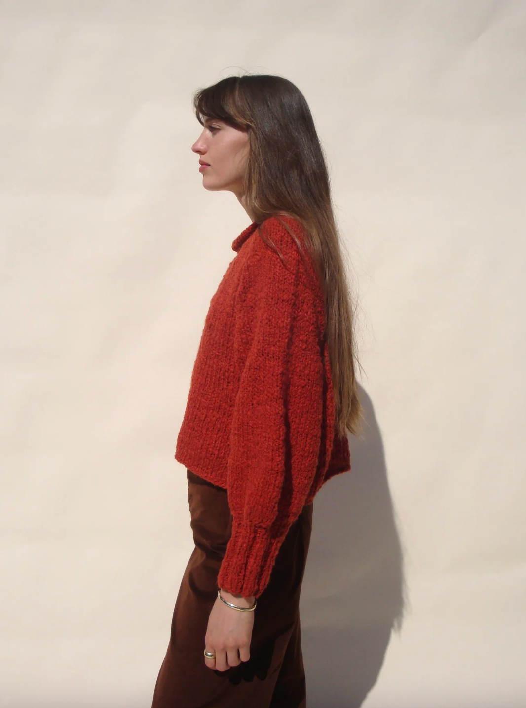 Nogu Hand Knit, Rust