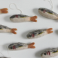Felted Wool Sardine Ornament Set