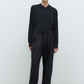 Pleated Relaxed Pant, Anthracite