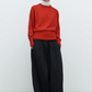 Merino Wool Sweater, Red