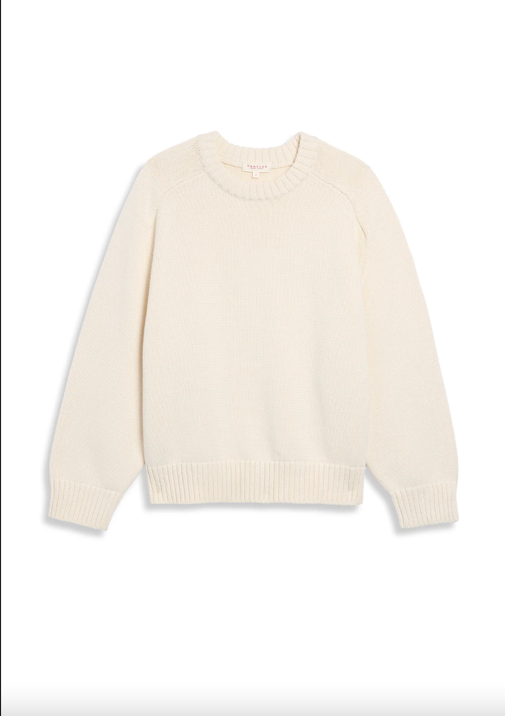 Haruhi Cotton Sweater, Off White