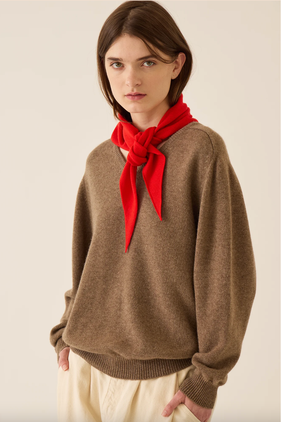 Nessa Small Cashmere Bandana