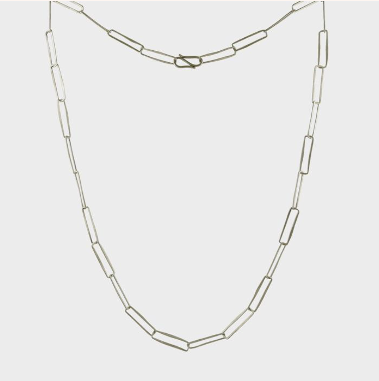 Paper Clip Handmade Chain Necklace