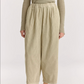 Corduroy Wide Pants, Ivory