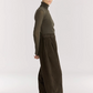 Corduroy Wide Pants, Dark Forest