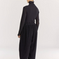 Corduroy Wide Pants, Dark Navy