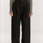 Crinkled Trousers, Black