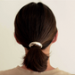 Narrow Crescent Metal Cuff Hair Tie | Gold