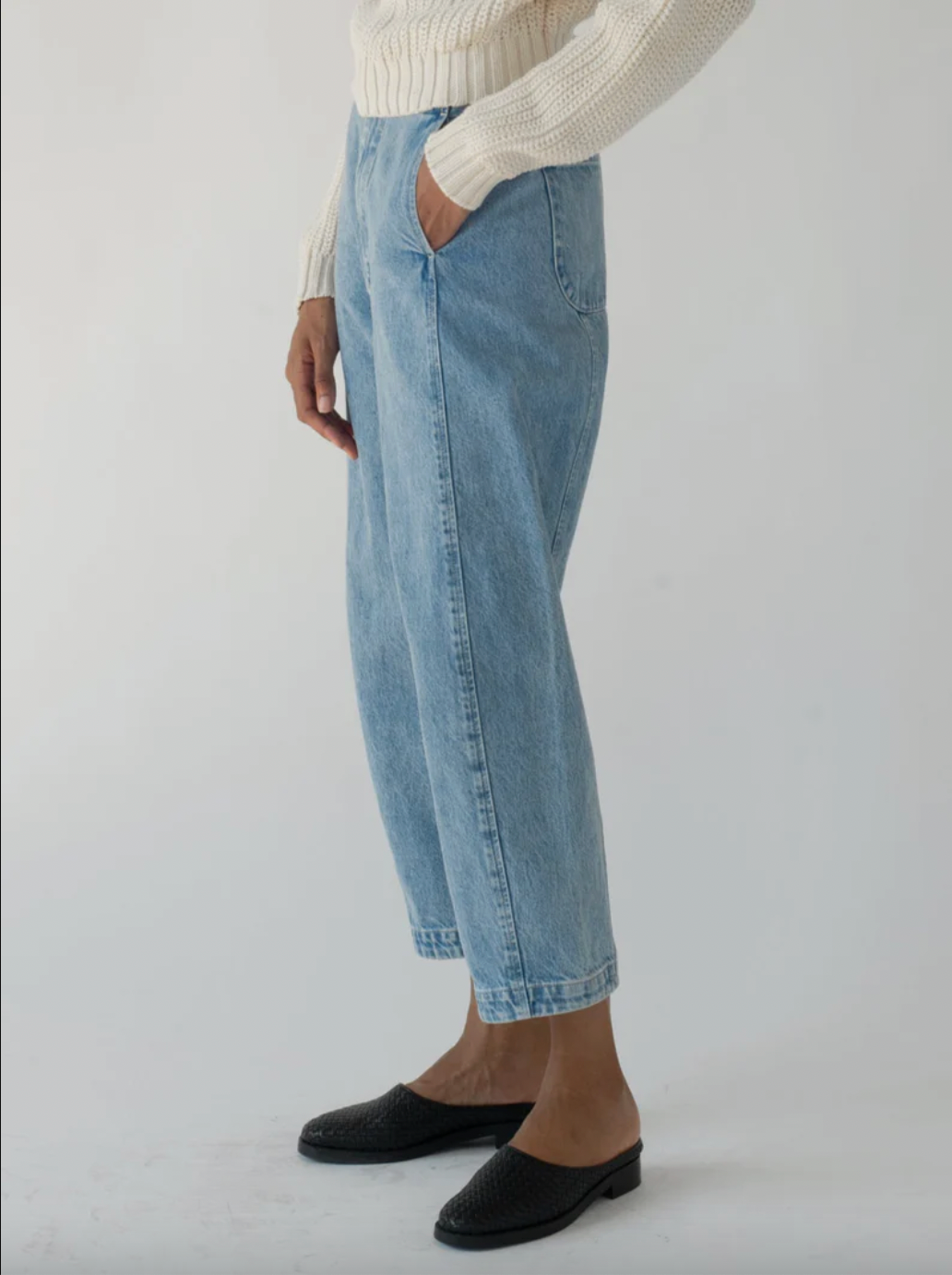 Lune Pant Denim, Superwash
