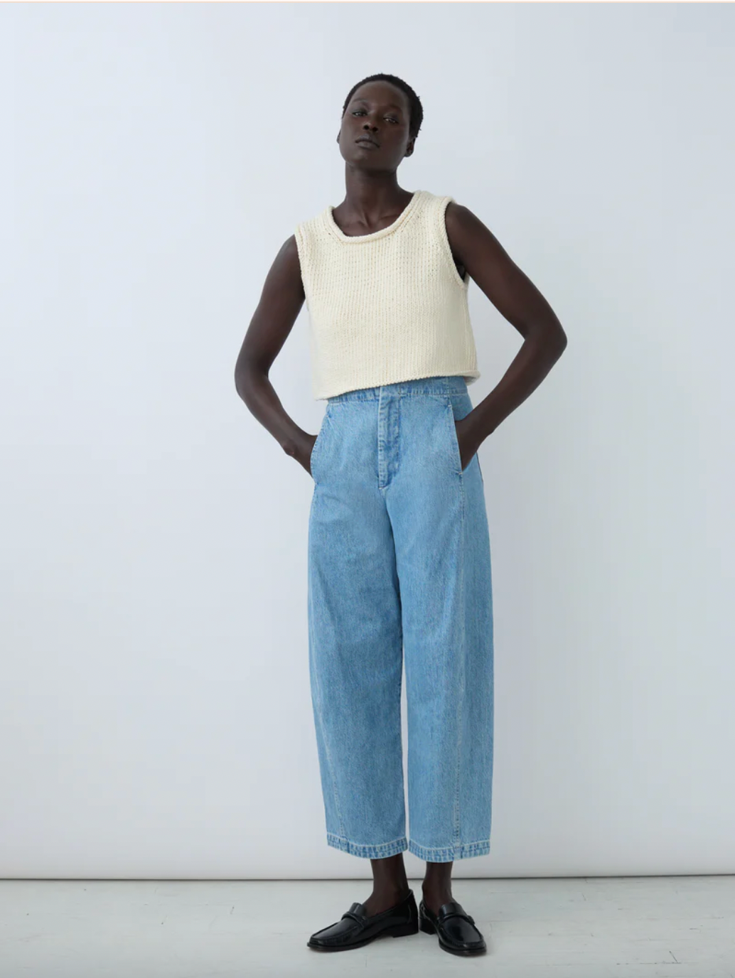 Lune Pant Denim, Superwash