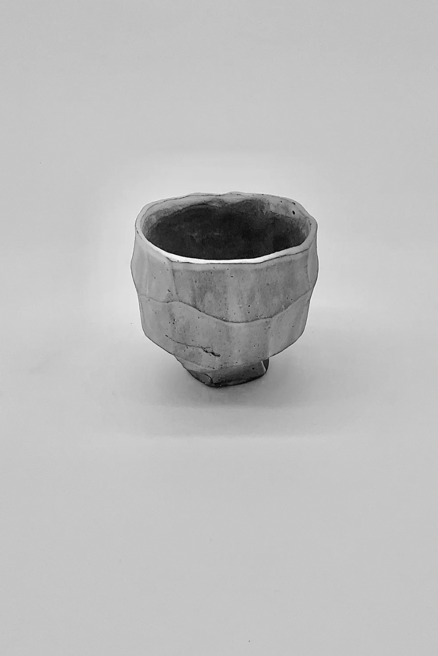 Pine Cone Cup, White