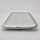 Small Rectangle Plate, White