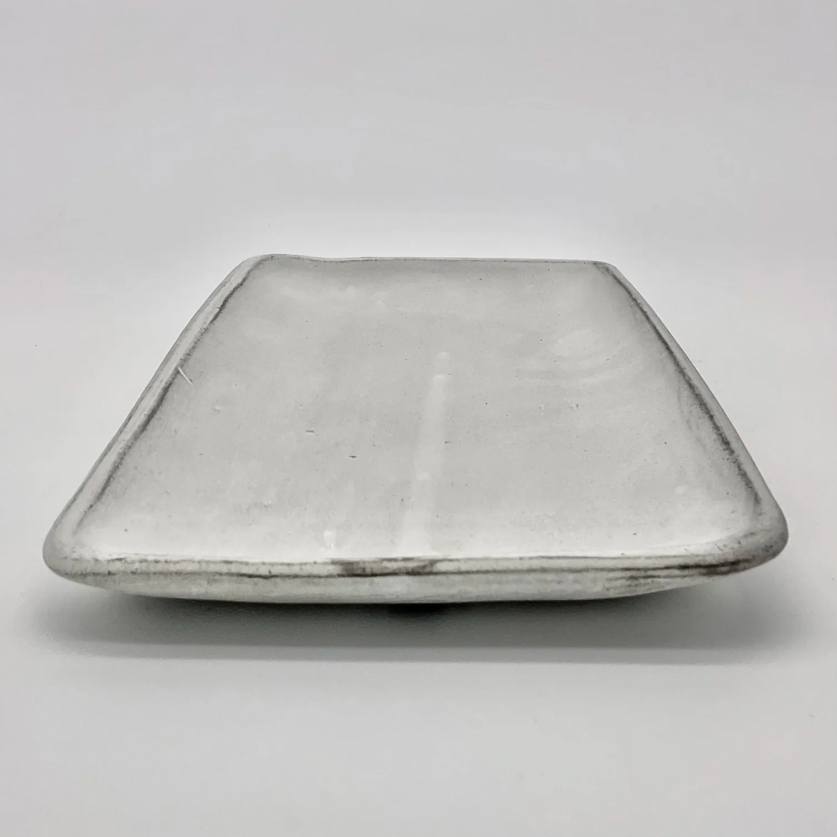 Small Rectangle Plate, White