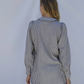 Rayne Blouse, Regatta Navy Stripe