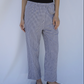 Patti Pant, Navy Gingham