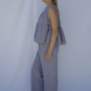 Patti Pant, Navy Gingham