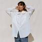 Hollis Oversized Button Down, Salt