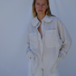 Hollis Oversized Shirt, Regatta Sand Stripe