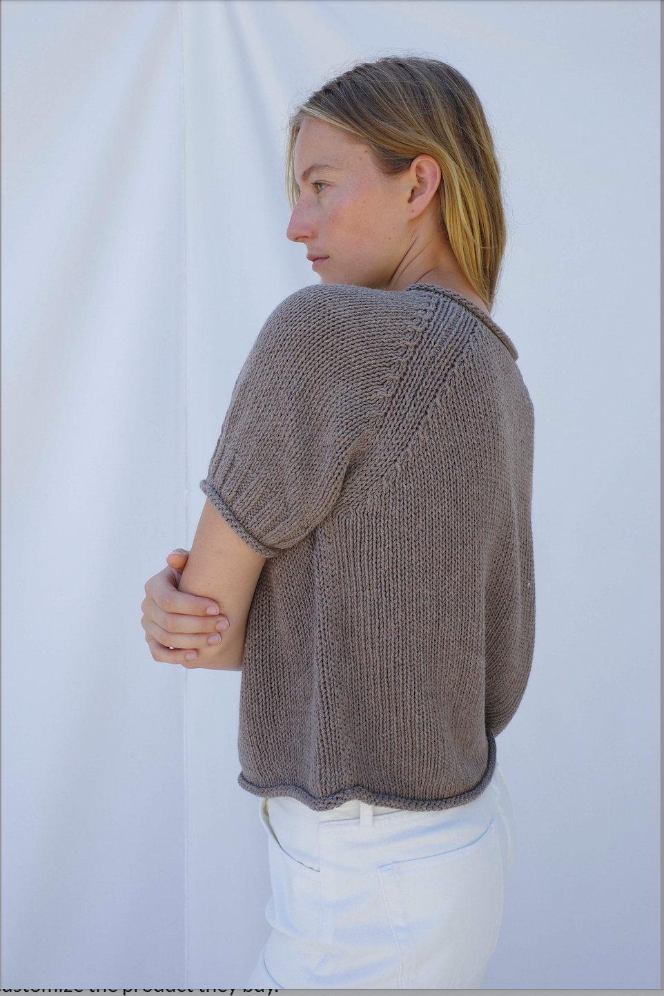 Merce Knit, Stone