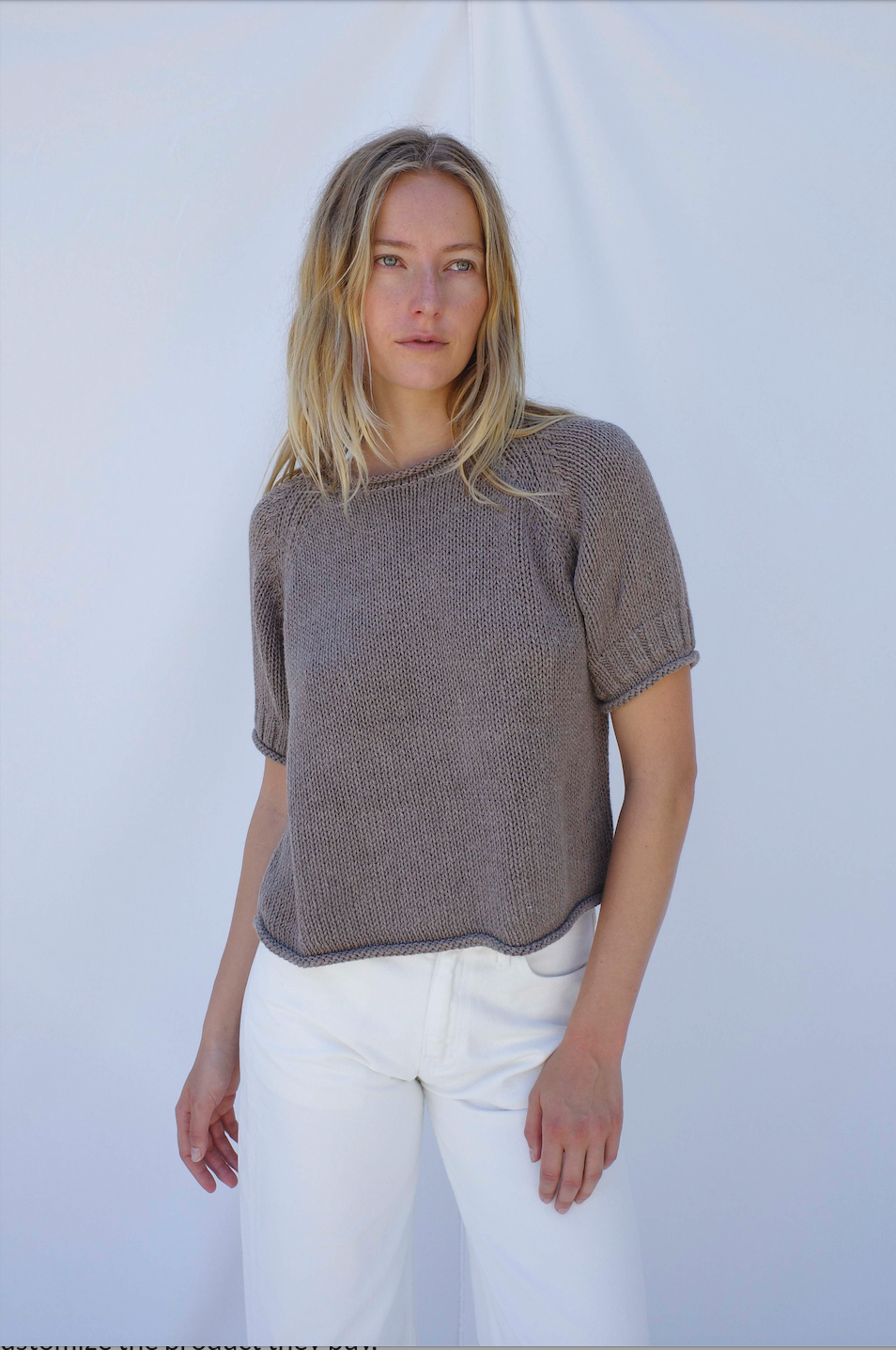 Merce Knit, Stone