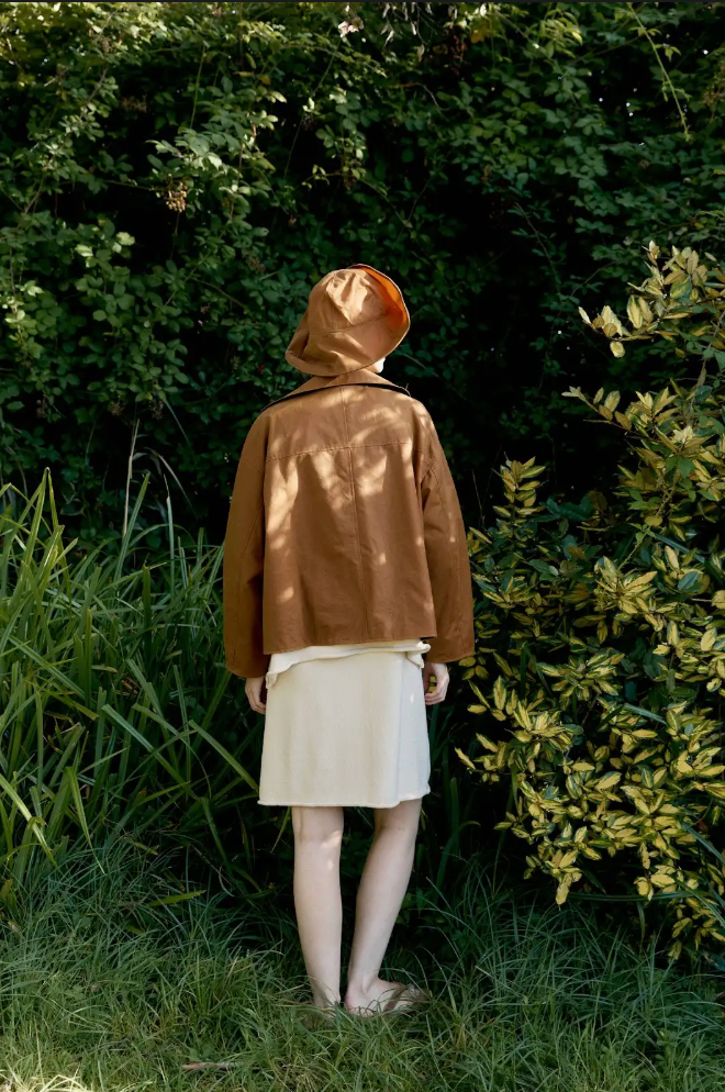 Oilskin Flying Jacket, Gold