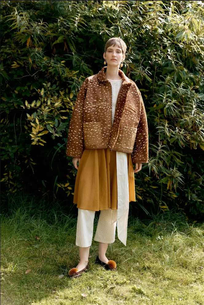 Deer Print Flying Jacket