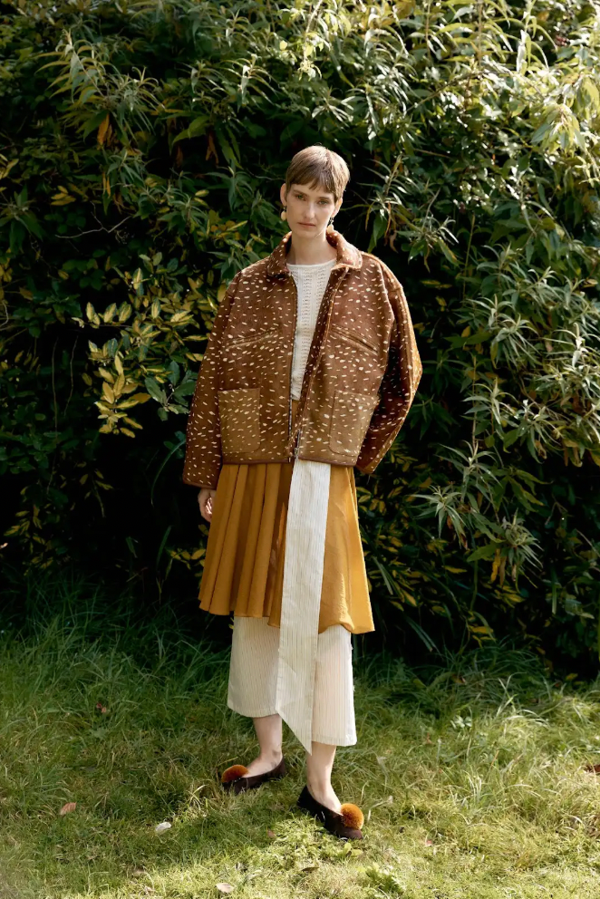 Deer Print Flying Jacket