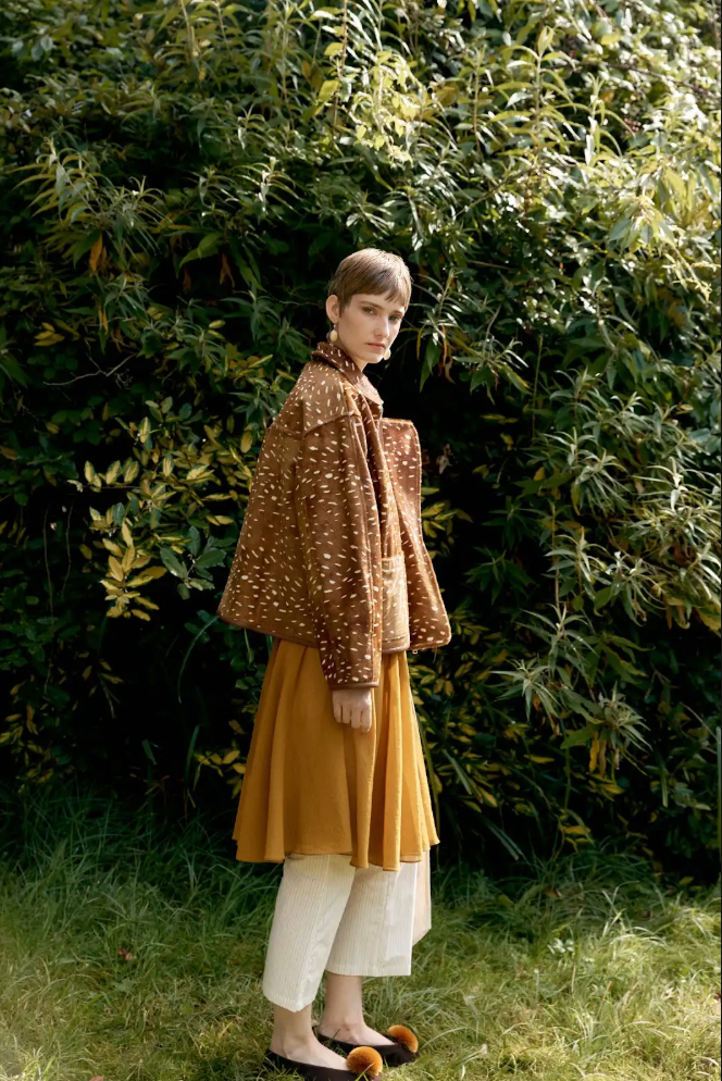 Deer Print Flying Jacket