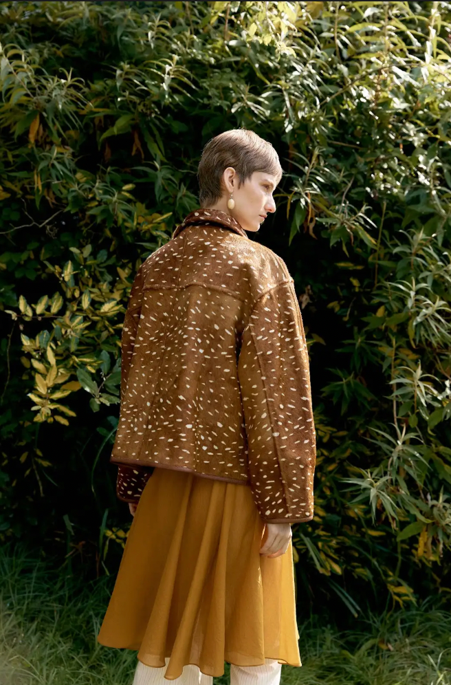 Deer Print Flying Jacket