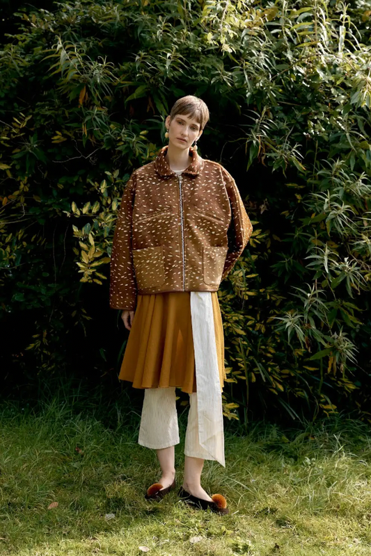 Deer Print Flying Jacket