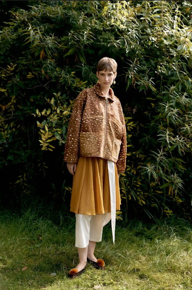 Deer Print Flying Jacket