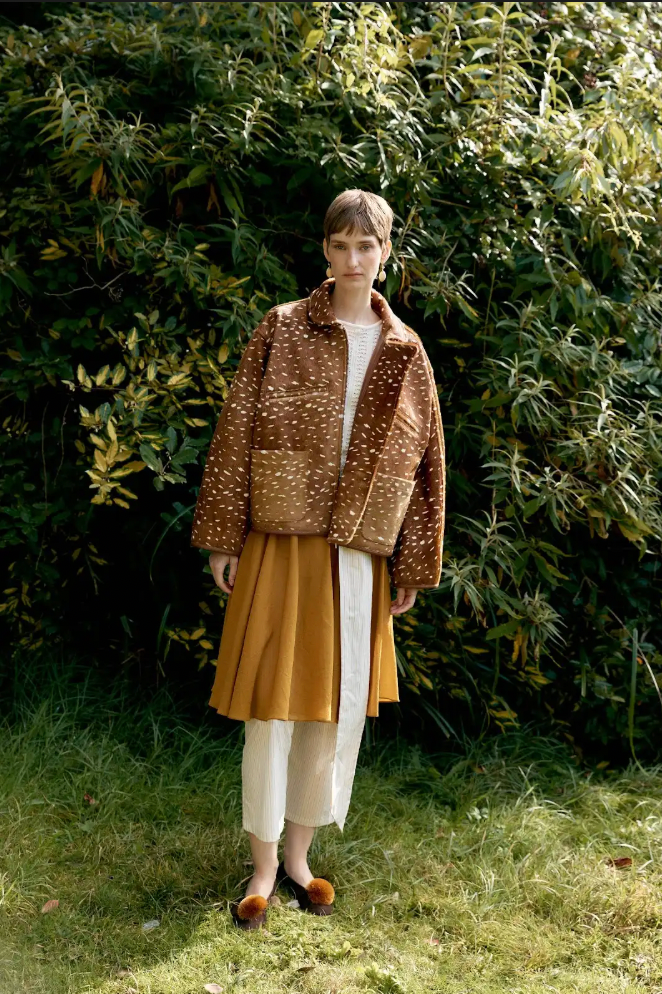 Deer Print Flying Jacket
