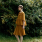Delilah Frill Top, Mustard
