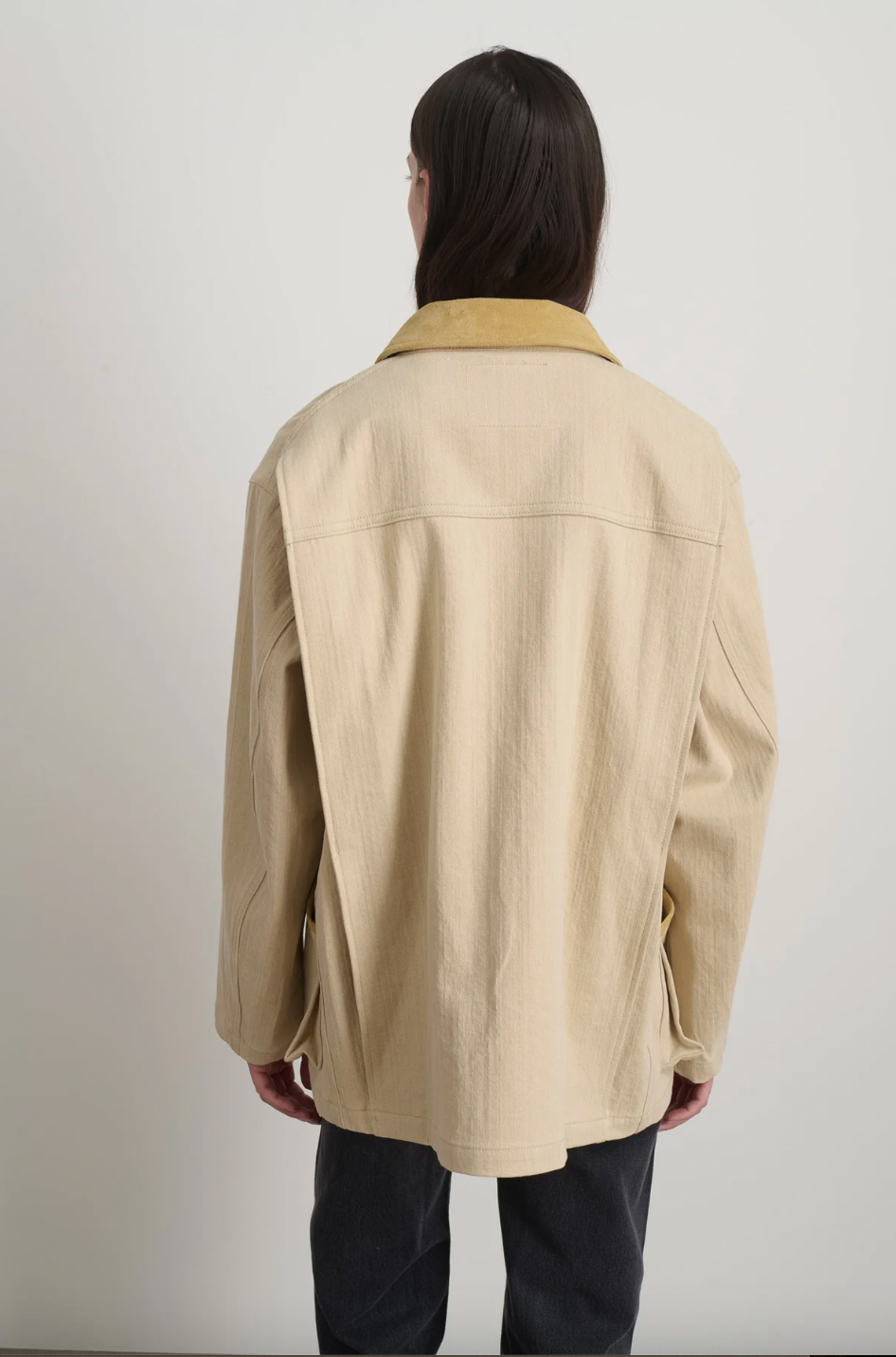 Workwear Jacket, Palomino/Khaki Suede