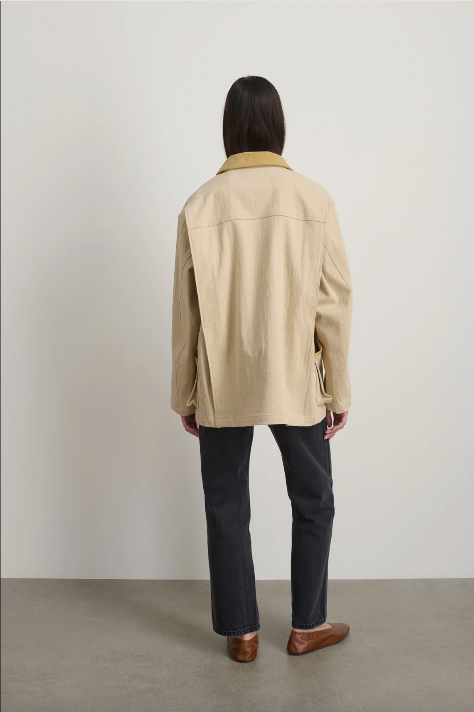 Workwear Jacket, Palomino/Khaki Suede