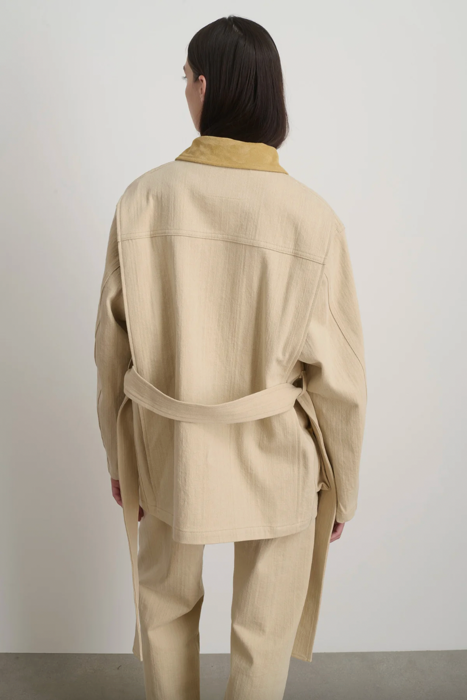Workwear Jacket, Palomino/Khaki Suede